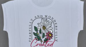 تیشرت گل کاری - تصویر 3