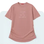 تیشرت صورتی لانگ - ریواکا