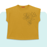 خرید تیشرت پنبه ای با کیفیت عالی| نگین کاری شده