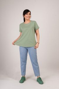 تیشرت گردنبند گلی - تصویر 2