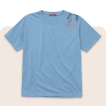 خرید تیشرت یقه هفت گلدوزی | ریواکا