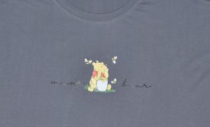 تیشرت زنانه پنبه ای آستین پاکتی