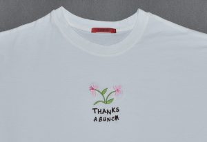 تیشرت زنانه نخی آستین پاکتی