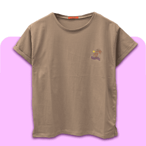 تیشرت نخل و دریا