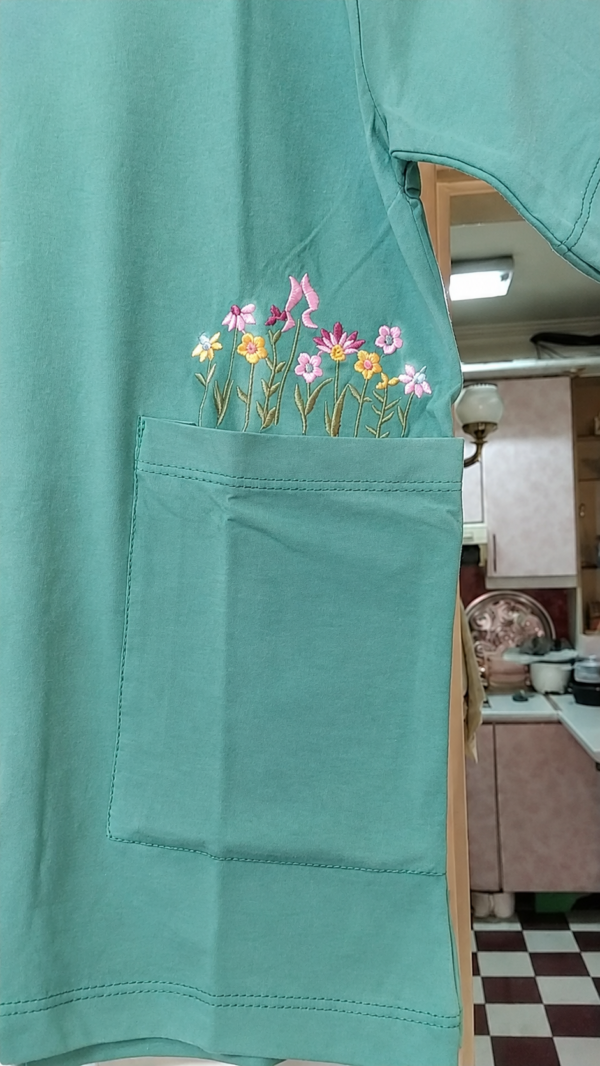 تیشرت باکسی گلدوزی 8859 - تصویر 11