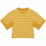 تیشرت باکسی راه راه دورنگ 8885 - تصویر 10