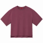 تیشرت باکسی بغل چاک‌دار 4257 - تصویر 5