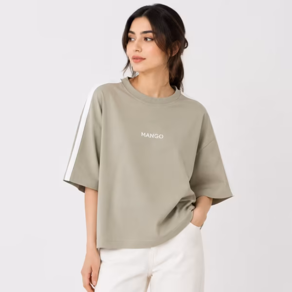 تیشرت باکسی Mango 8898 - تصویر 2
