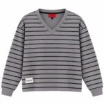 دورس زنانه راه‌راه یقه هفت Bershka 8923 - تصویر 3
