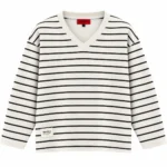 دورس زنانه راه‌راه یقه هفت Bershka 8923 - تصویر 6