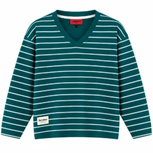 دورس زنانه راه‌راه یقه هفت Bershka 8923