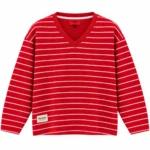 دورس زنانه راه‌راه یقه هفت Bershka 8923 - تصویر 4