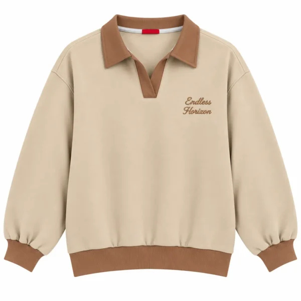 two-thread-sweatshirt-89203 دورس زنانه دو نخ یقهدار 8920