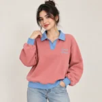 دورس زنانه دو نخ یقه‌دار 8920 - تصویر 2