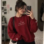 دورس زنانه دو نخ گلدوزی You Are 8901 - تصویر 2